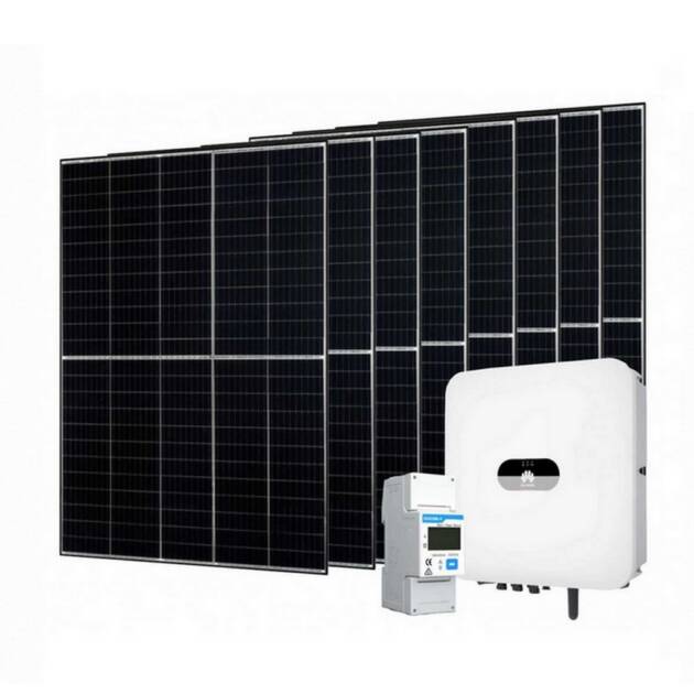 Kit Monofase 3 kW - Inverter Ibrido Monofase Huawei 3kW SUN2000-3KTL-L1 + 7 Pannelli Fotovoltaici 435W, LONGI Solar LR5-54HTH-435 Wp Hi-Mo6 Explorer