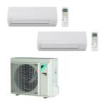 Daikin SENSIRA Bianco Kit DUAL split 9000+12000 Btu 9+12 2MXF50+FTXF25+FTXF35 WiFi opzionale 5.0 kW R-32 A++/A+
