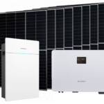 Kit Fotovoltaico Monofase 3 kW + 5 kWh batterie - Inverter Ibrido Monofase SUNGROW 3kW SH3.0RS V13 + Batteria accumulo 5kWh SGR SBS050 + 7 Pannelli Fotovoltaici bifacciali 450W, JA SOLAR JAM54D40-450/LB, Meter e Wi-Fi